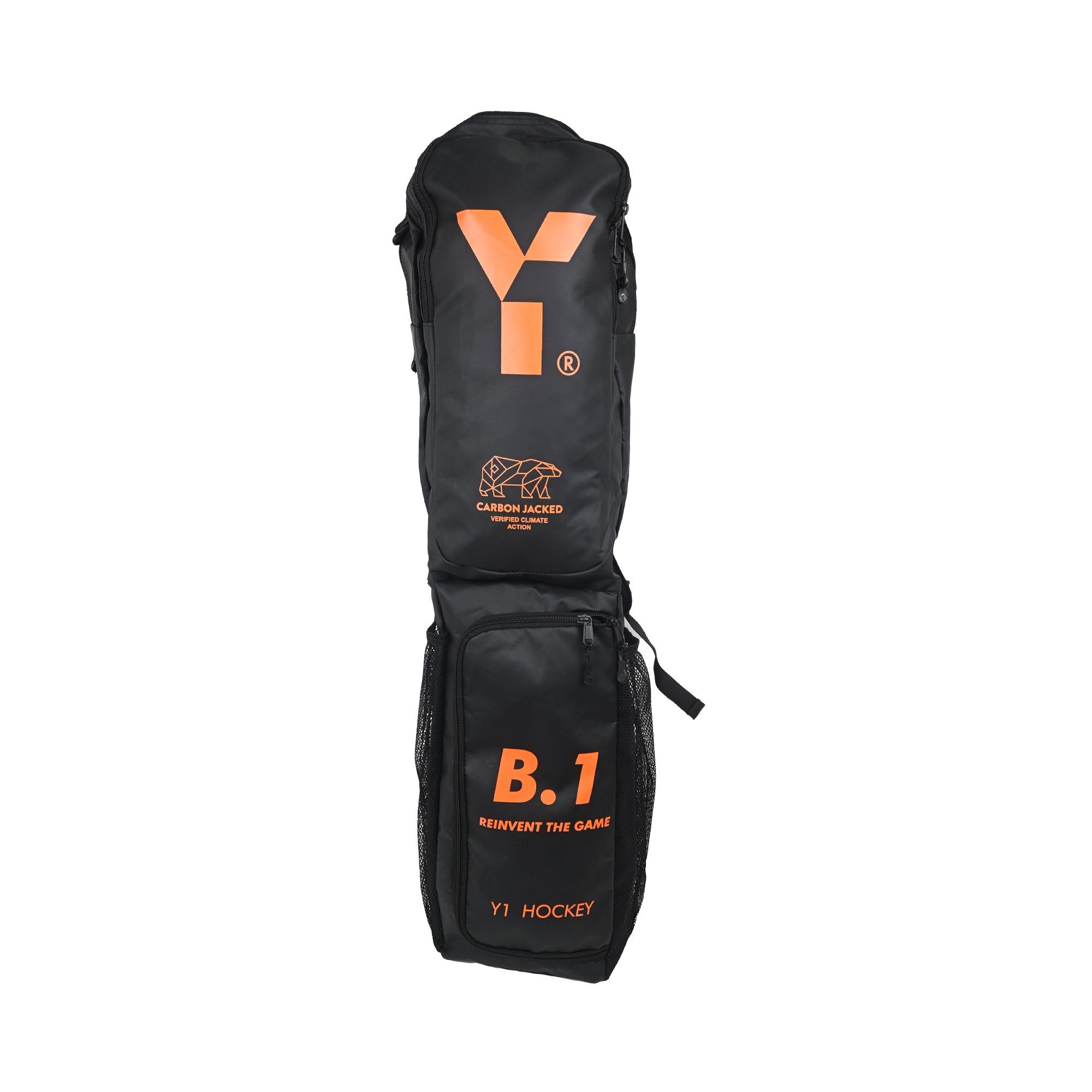 Young Ones | Young Ones B.1 Stickbag | B.1 Stickbag - Black/Orange | Total Hockey
