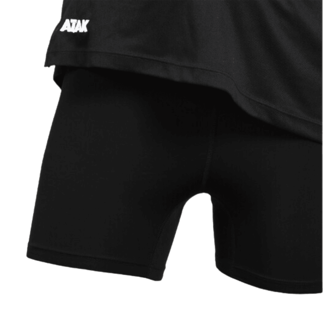 ATAK | ATAK Hockey Skort Black | Hockey Skort Black - Age 5-6 | Total Hockey