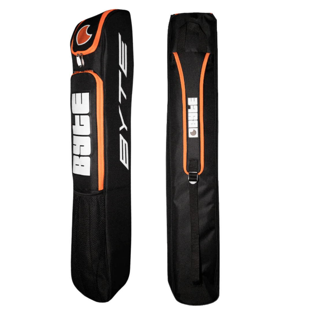 Byte | Byte HX Stick Bag | HX Stick Bag - Black/Orange | Total Hockey