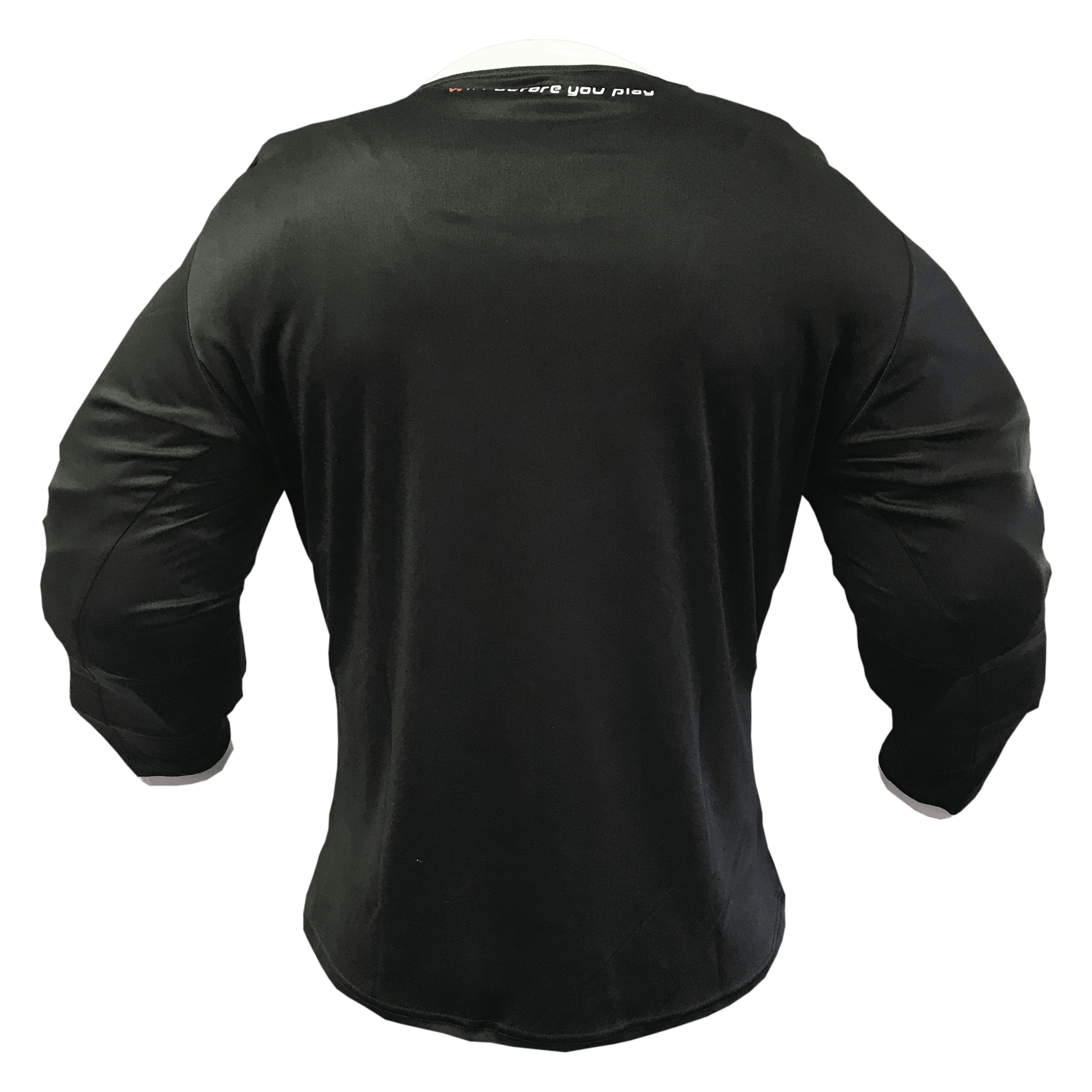 Mercian Hockey | Mercian Hockey GK PRO Smock Long Sleeve - Black | GK PRO Smock Long Sleeve - Black - Black / XSmall | Total Hockey