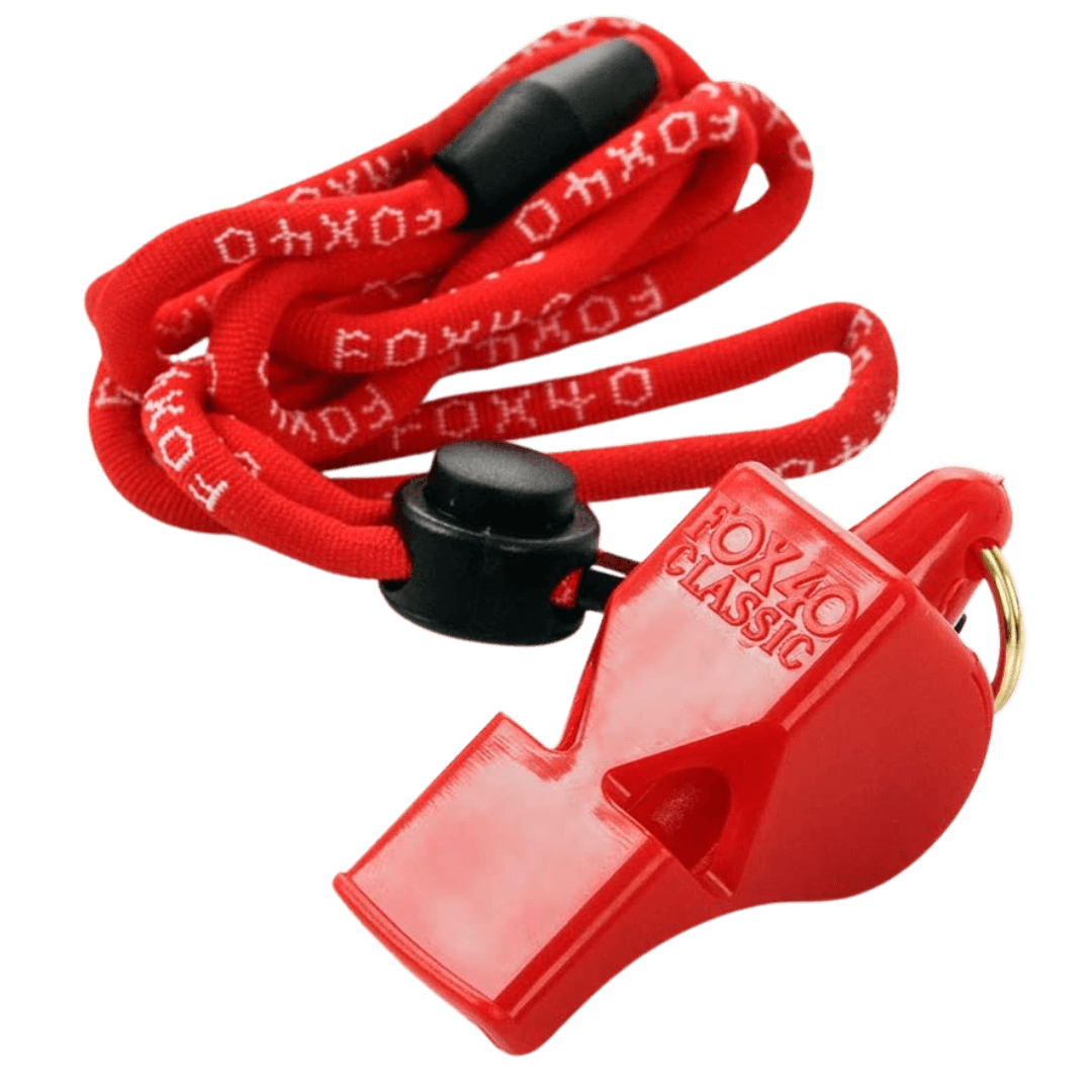 Fox 40 Whistles | Fox 40 Whistles Fox40 CLASSIC Whistle | Fox40 CLASSIC Whistle - Red | Total Hockey
