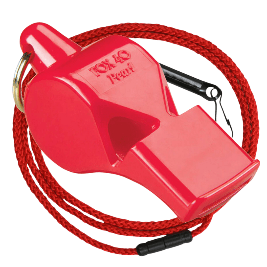 Fox 40 Whistles | Fox 40 Whistles Fox40 PEARL Whistle | Fox40 PEARL Whistle - Red | Total Hockey
