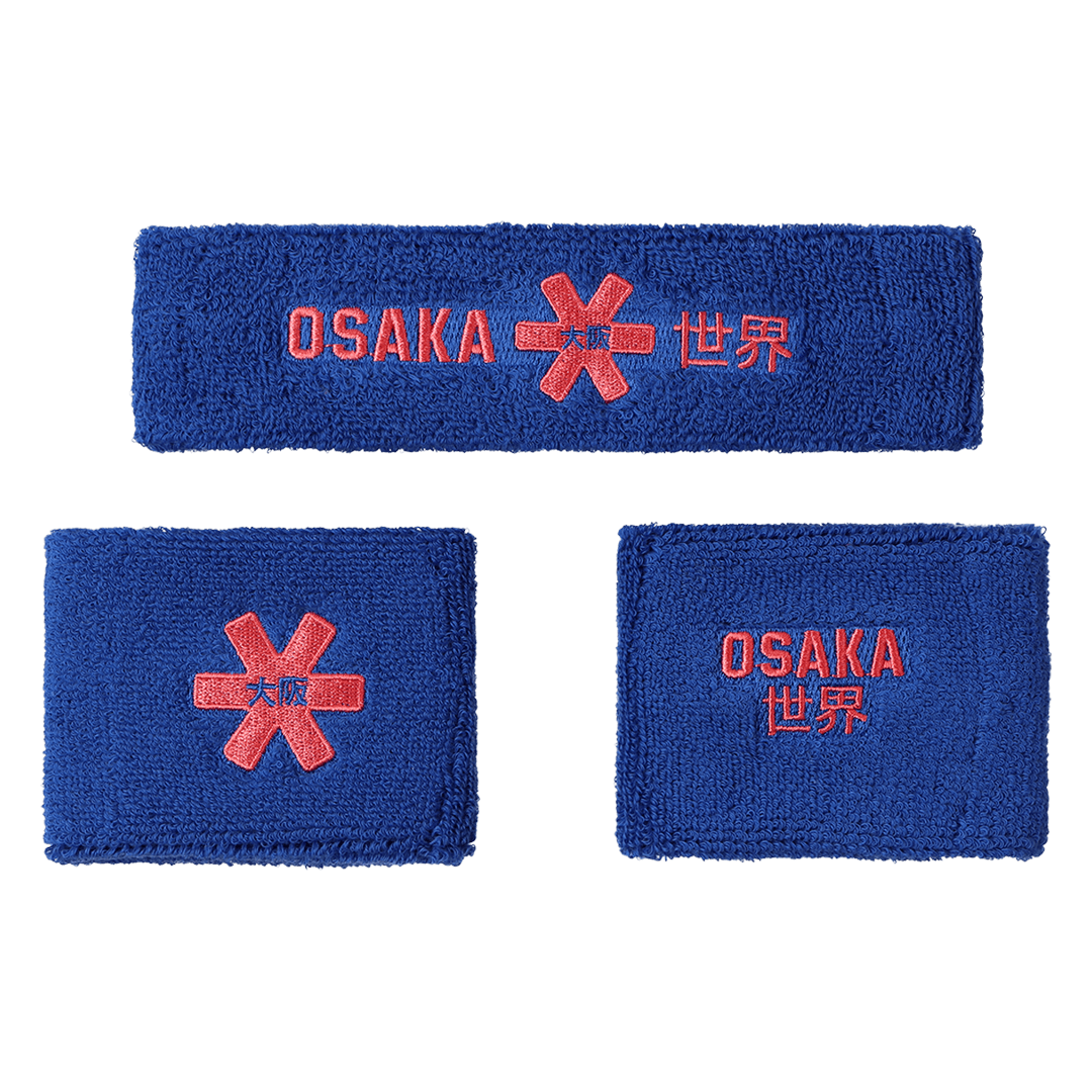 OSAKA Hockey | OSAKA Hockey Sweatband Set 2.0 | Sweatband Set 2.0 - Princess Blue | Total Hockey