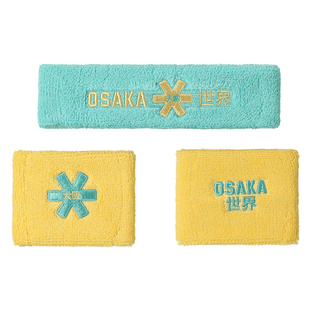 OSAKA Hockey | OSAKA Hockey Sweatband Set 2.0 | Sweatband Set 2.0 - Cascade | Total Hockey