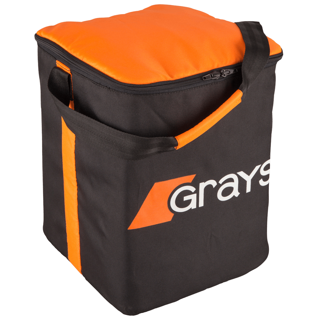 Grays | Grays Ball Bag | Ball Bag - Black/Orange | Total Hockey