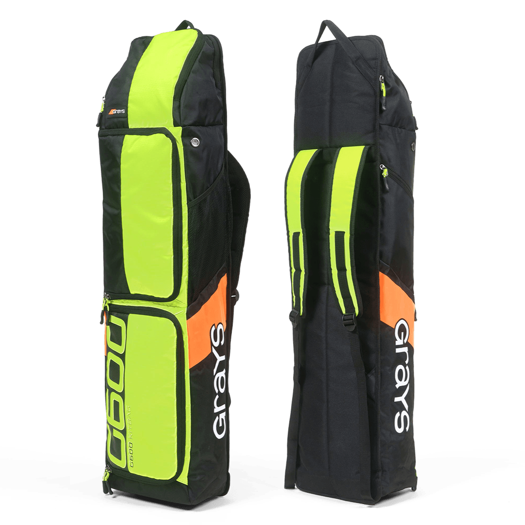 Grays | Grays G600 Kitbag | G600 Kitbag - Black/Fluo Yellow | Total Hockey