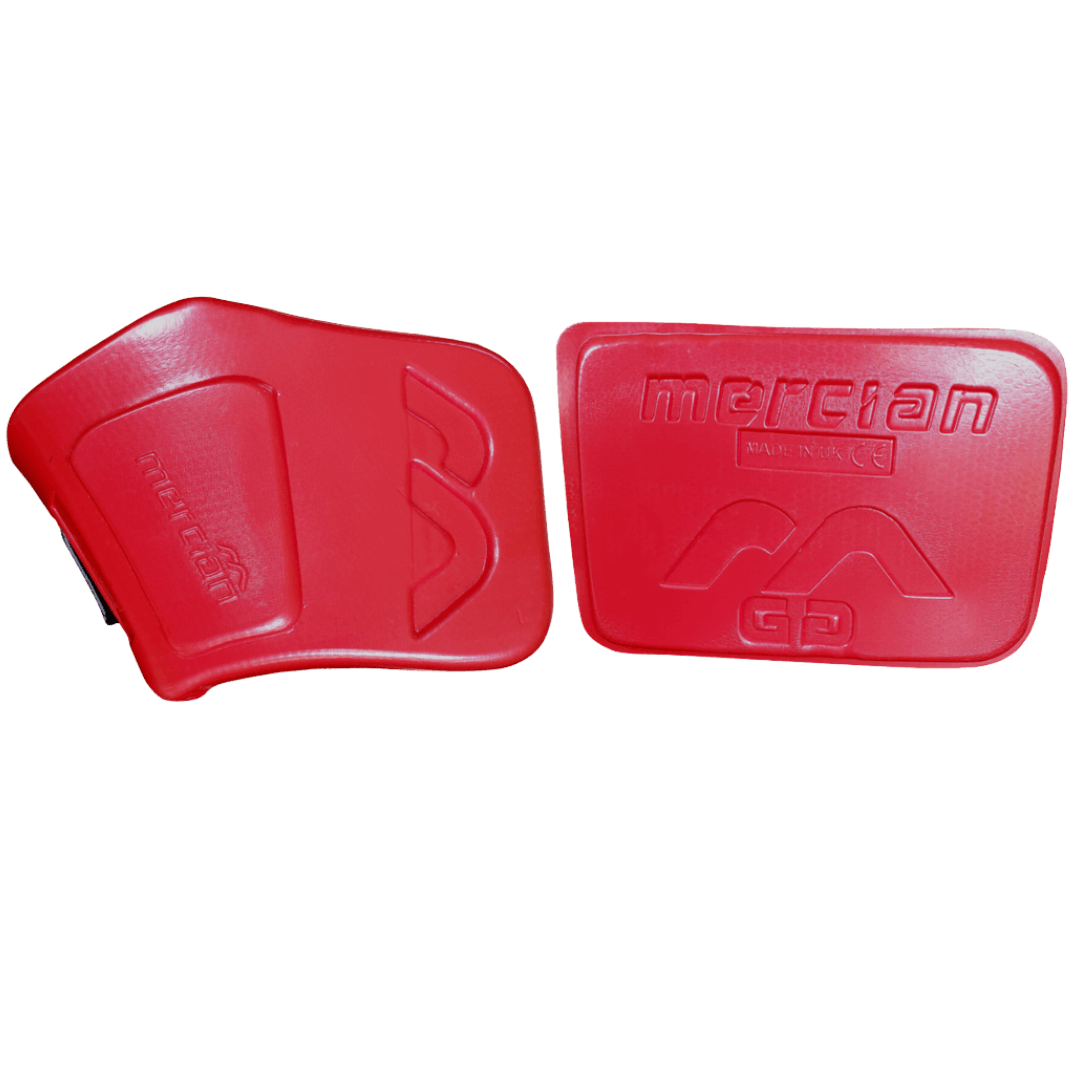 Mercian Hockey | Mercian Hockey Genesis 1 Deflectors | Genesis 1 Deflectors - Red / One Set | Total Hockey