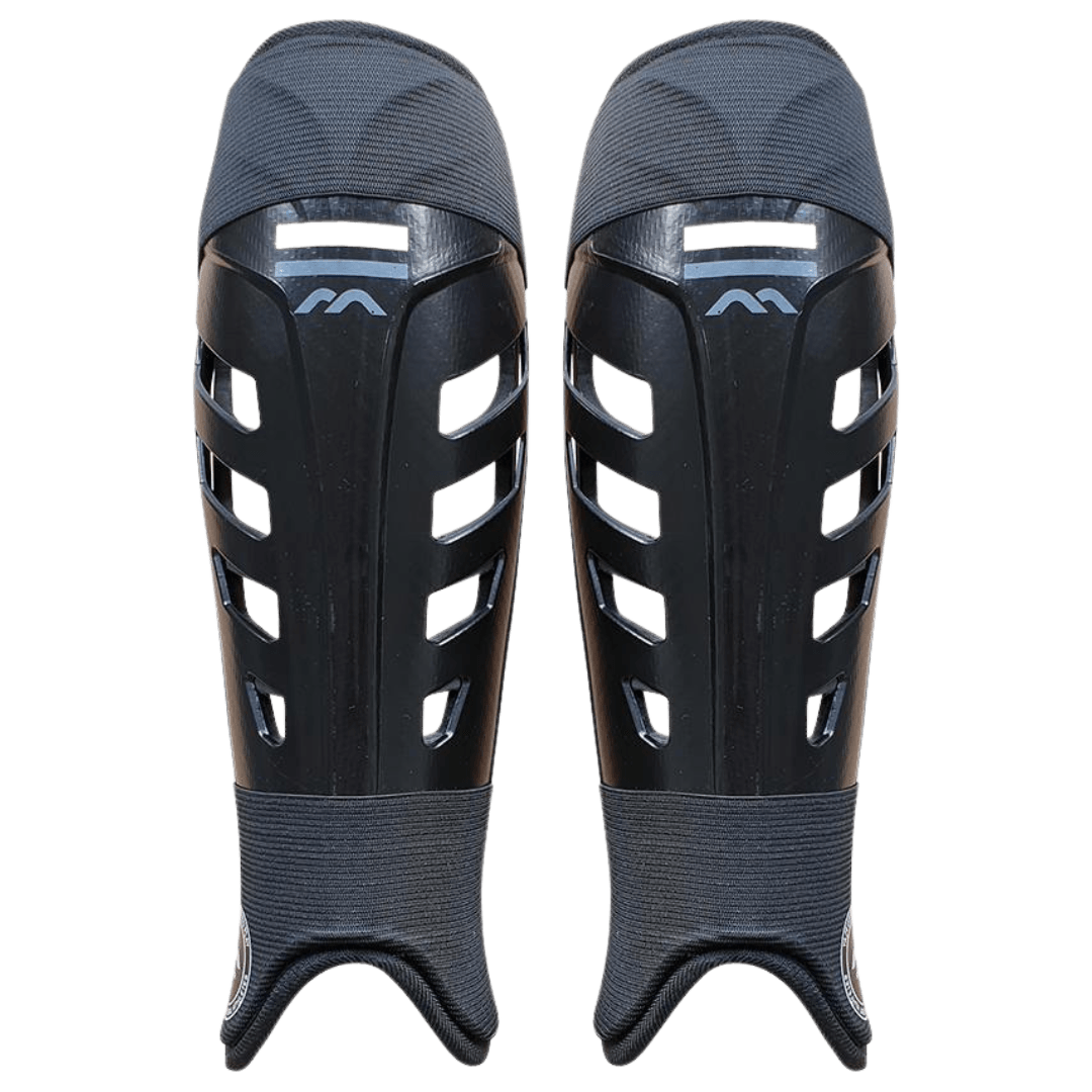Mercian Hockey | Mercian Hockey Genesis 1 Shin Pad | Genesis 1 Shin Pad - Black / XSmall | Total Hockey