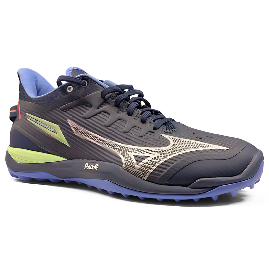 Total Hockey | Total Hockey Mizuno Leopardus Hockey Shoe | Mizuno Leopardus Hockey Shoe - Evening Blue | Total Hockey