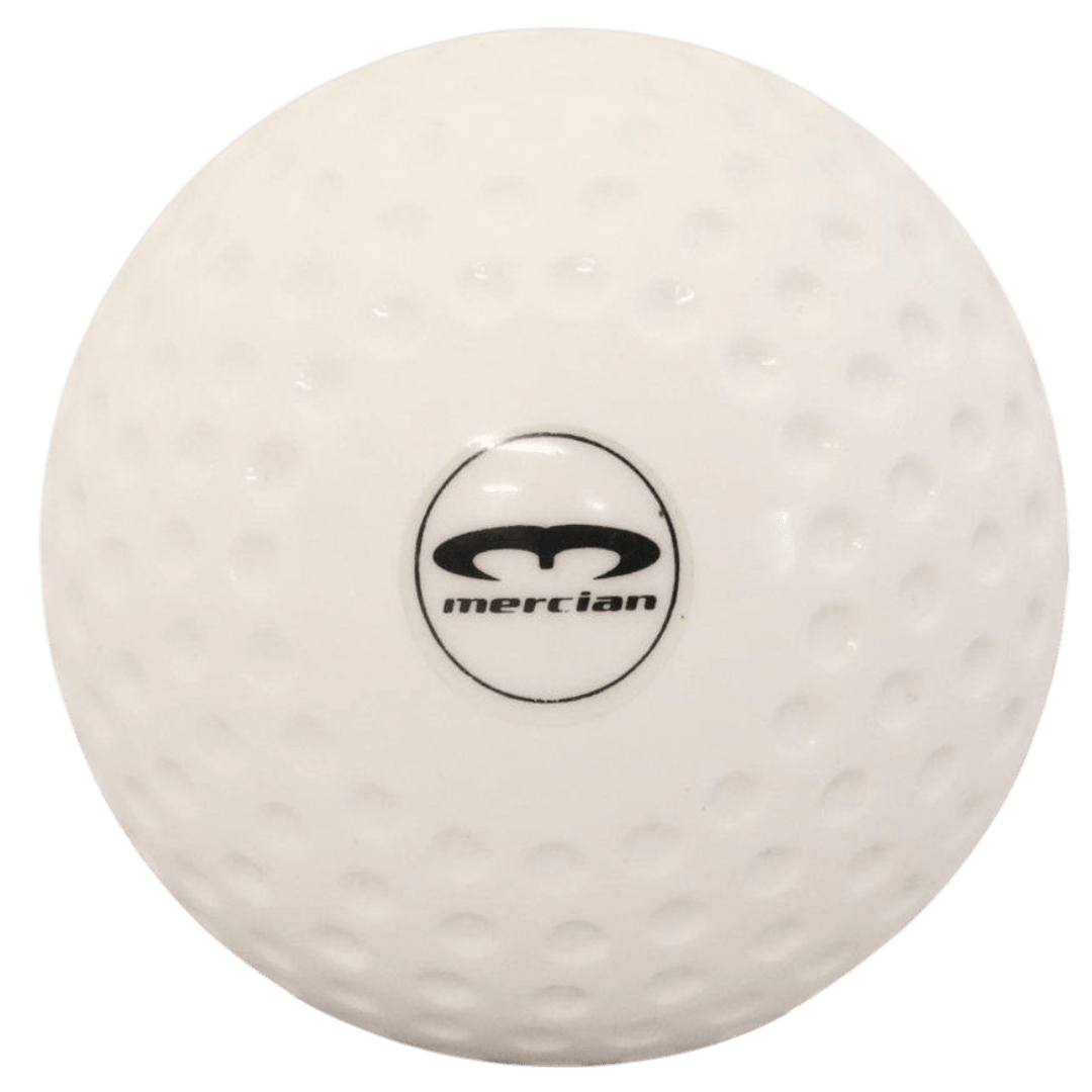 Mercian Hockey | Mercian Hockey Large Kids Hockey Ball | Large Kids Hockey Ball - White | Total Hockey