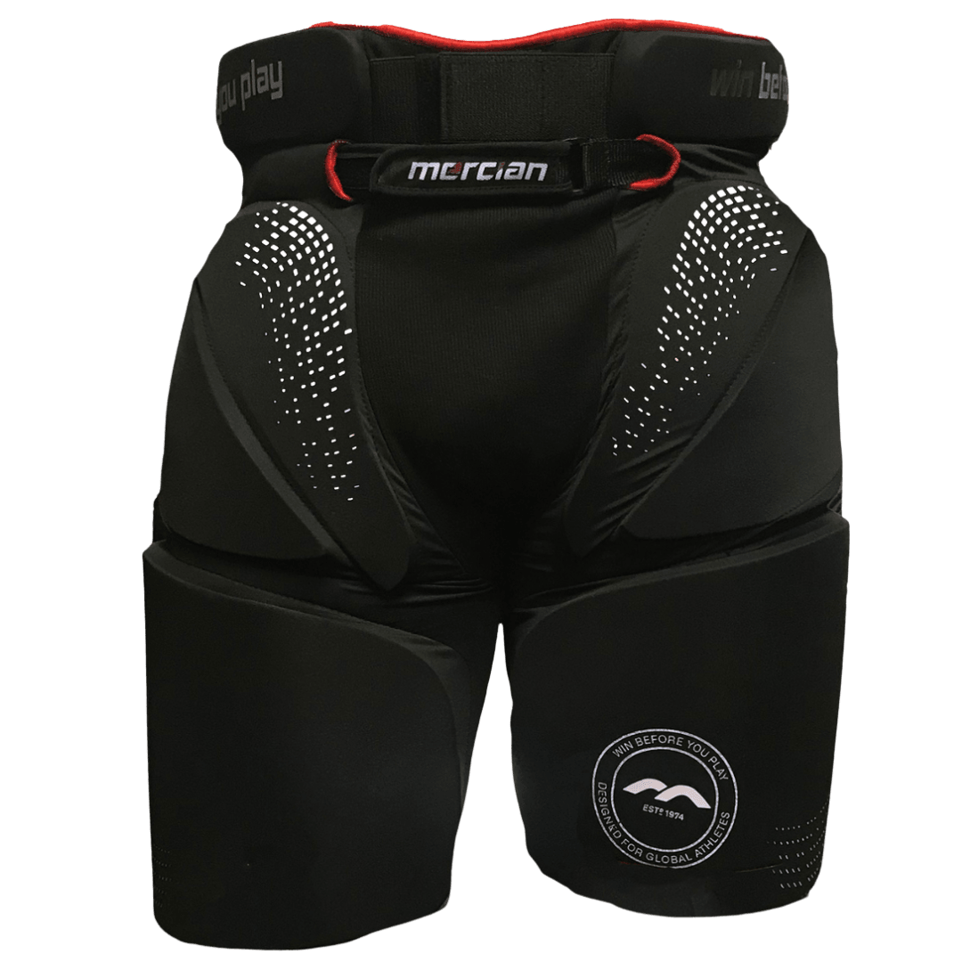 Mercian Hockey | Mercian Hockey Genesis 2 GK Shorts | Genesis 2 GK Shorts - Black / XSmall | Total Hockey