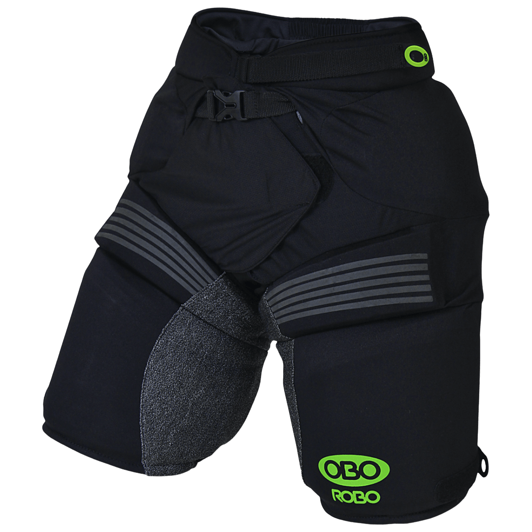 OBO | OBO ROBO Board Shorts | ROBO Board Shorts - Black / Small | Total Hockey