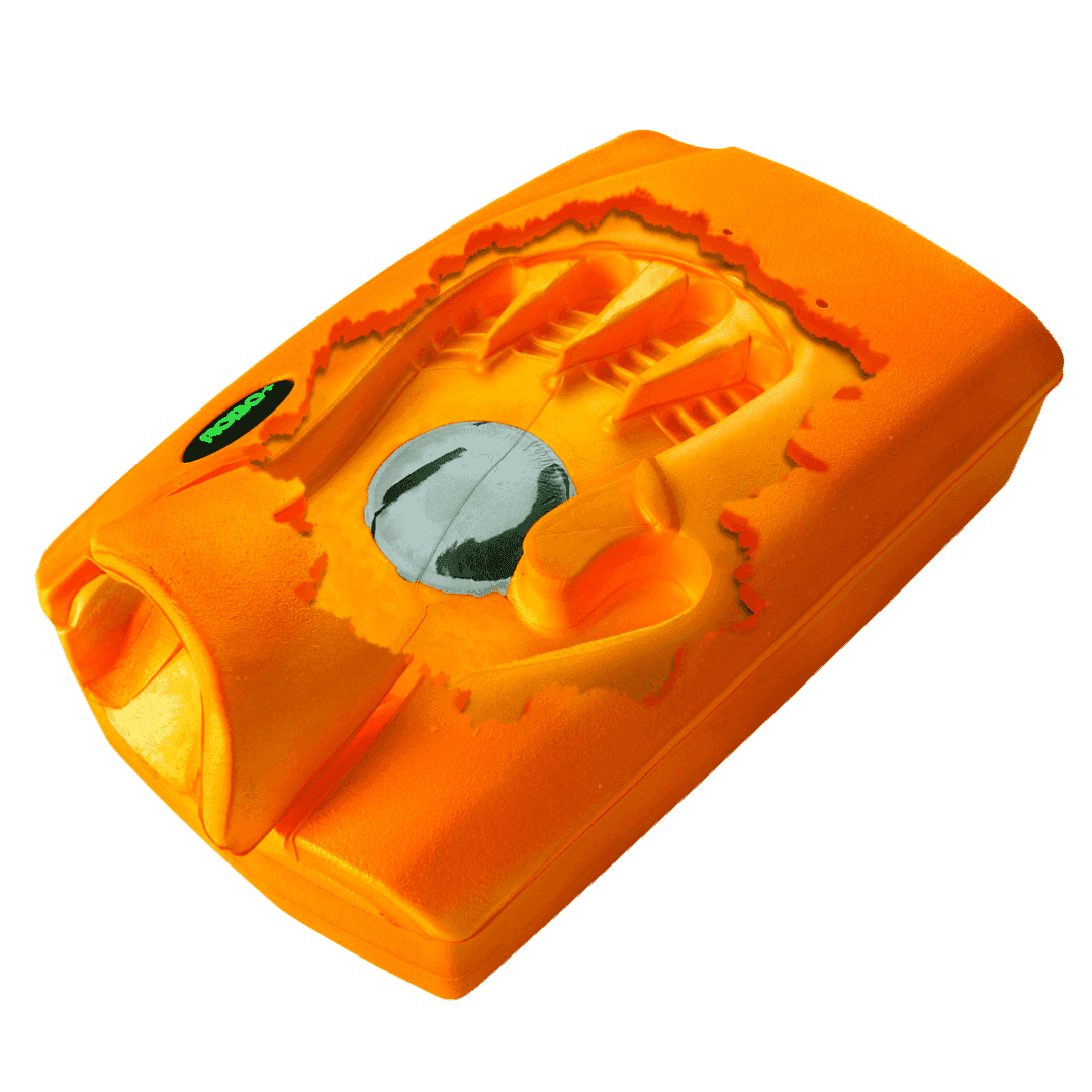 OBO | OBO ROBO PLUS Hand Protector Left Yellow | ROBO PLUS Hand Protector Left Yellow - Yellow / Medium | Total Hockey