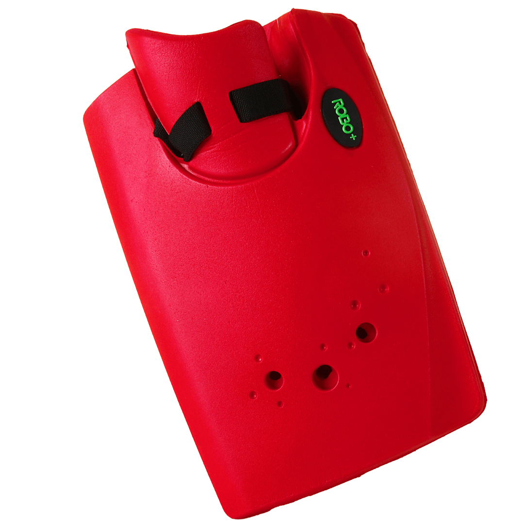 OBO | OBO ROBO PLUS Hand Protector Left Red | ROBO PLUS Hand Protector Left Red - Red / Medium | Total Hockey