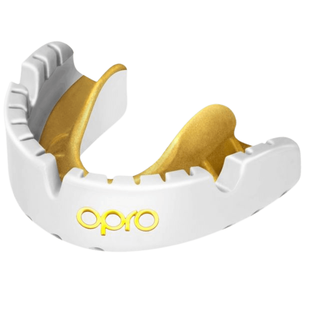 OPRO | OPRO Gold For Braces Gen 5 | Gold For Braces Gen 5 - White | Total Hockey