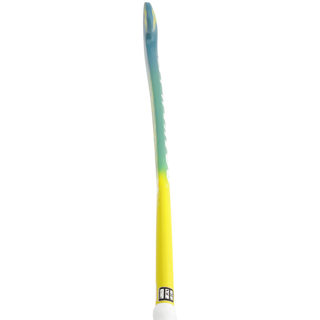 Mid Bow GF Jr - Retro Blue/Shadow Lime Gradient (2025)