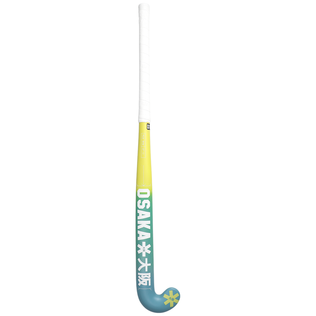 Mid Bow GF Jr - Retro Blue/Shadow Lime Gradient (2025)