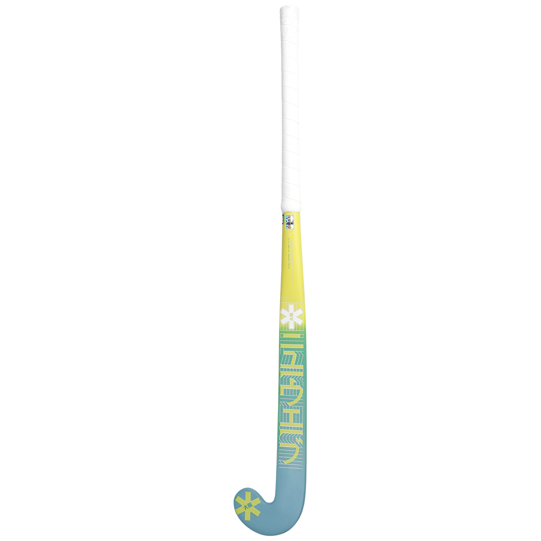 Mid Bow GF Jr - Retro Blue/Shadow Lime Gradient (2025)