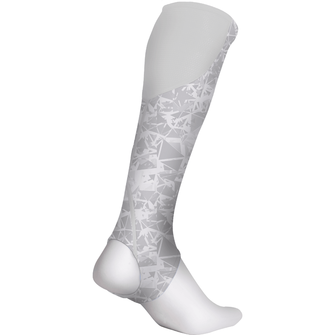 Shrey Hockey | Shrey Hockey Shinliners With Stirrup - White | Shinliners With Stirrup - White - White / Senior | Total Hockey