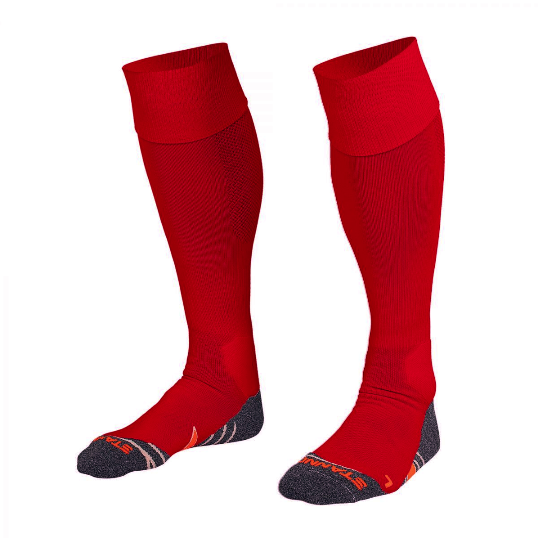 Stanno Socks | Stanno Socks Uni Sock Red - DISCOUNT | Uni Sock Red - DISCOUNT - EUR 30-35 | UK 12-2 Jr | Total Hockey