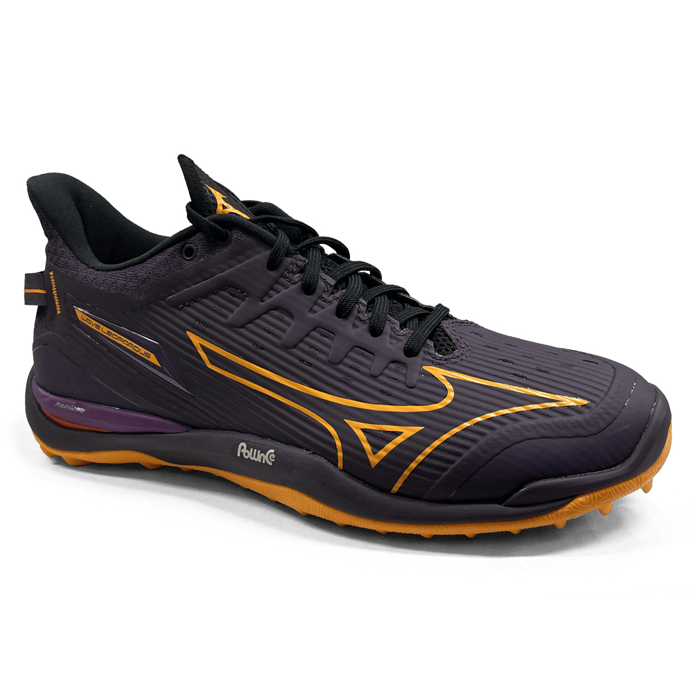 Total Hockey | Total Hockey Mizuno Leopardus Hockey Shoe | Mizuno Leopardus Hockey Shoe - Purple LE | Total Hockey