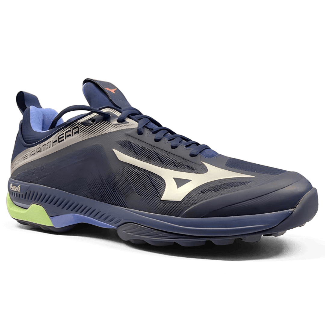Total Hockey | Total Hockey Mizuno Panthera Hockey Shoe | Mizuno Panthera Hockey Shoe - Evening Blue | Total Hockey