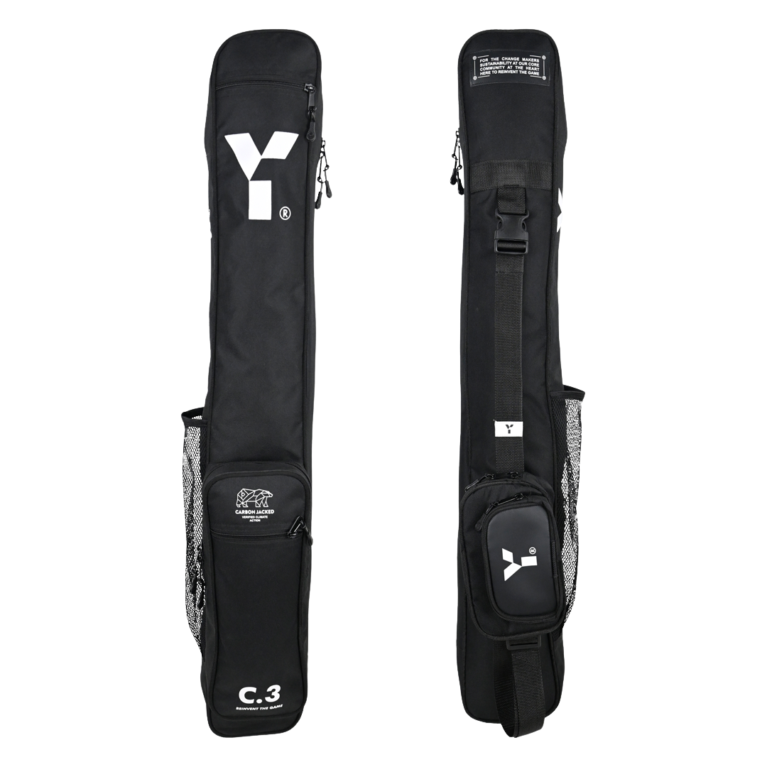 Young Ones | Young Ones C.3 Stick Bag | C.3 Stick Bag - Black/White | Total Hockey