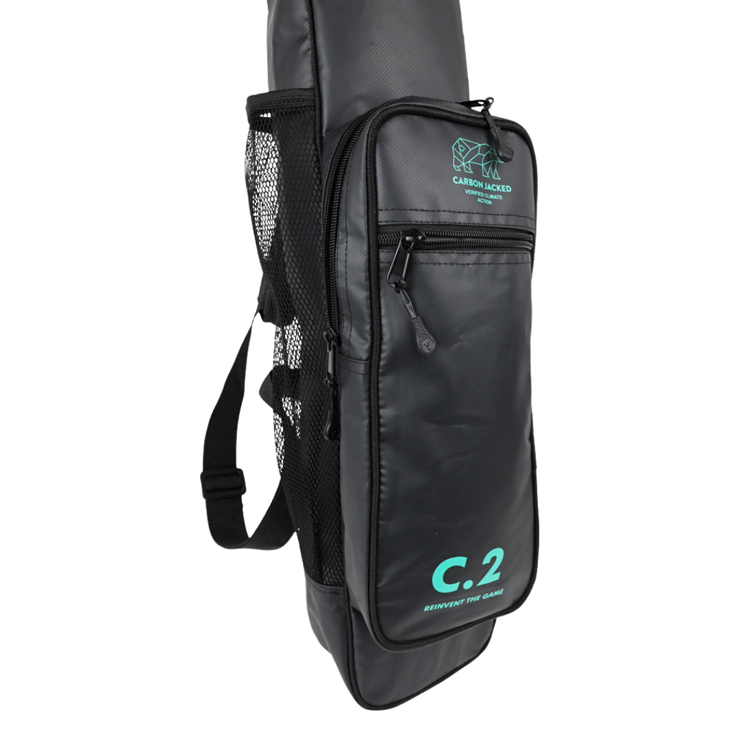 Young Ones | Young Ones C.2 Stick Bag | C.2 Stick Bag - Black/Teal | Total Hockey