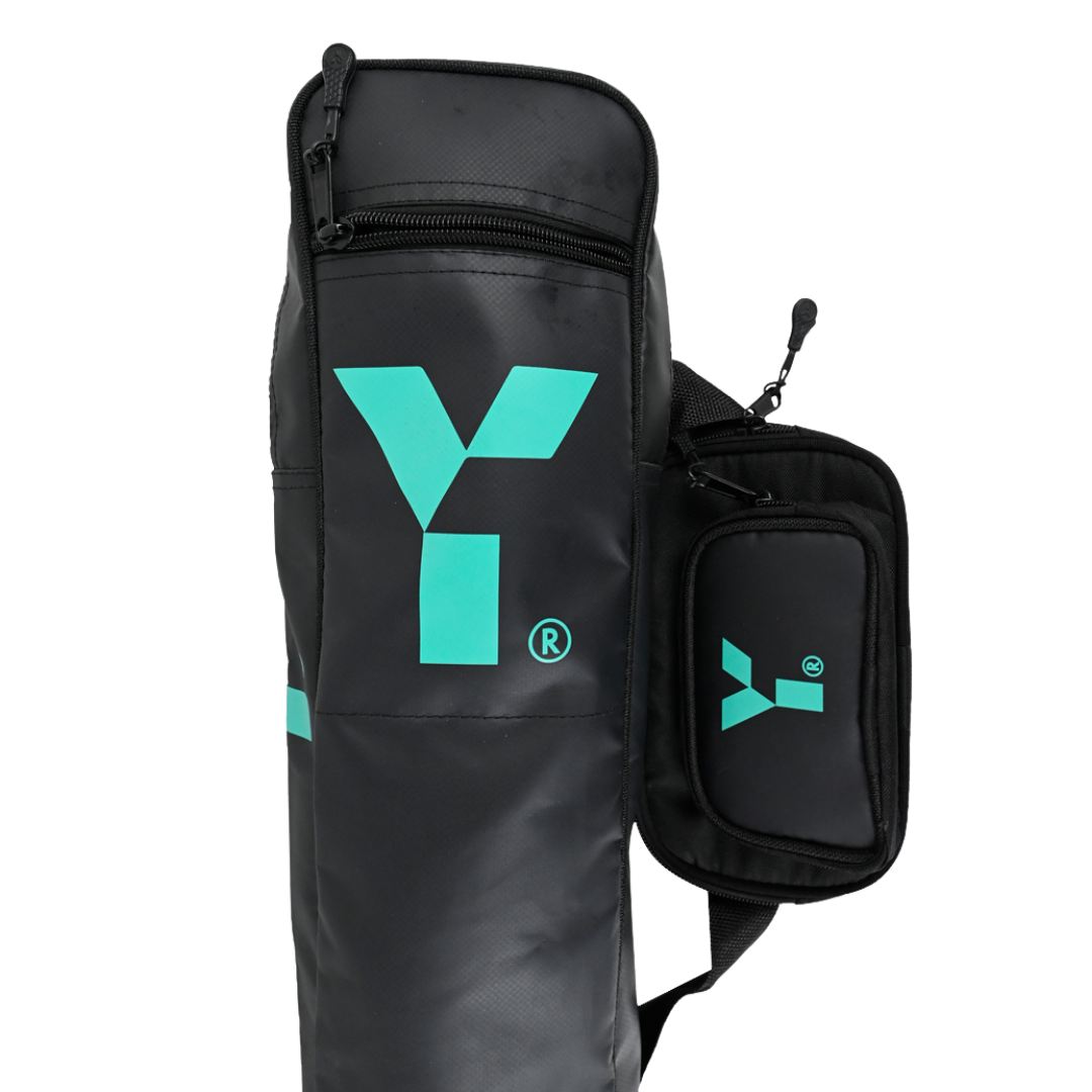 Young Ones | Young Ones C.2 Stick Bag | C.2 Stick Bag - Black/Teal | Total Hockey