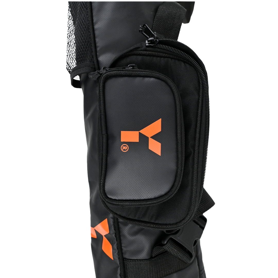 Young Ones | Young Ones C.2 Stick Bag | C.2 Stick Bag - Black/Teal | Total Hockey