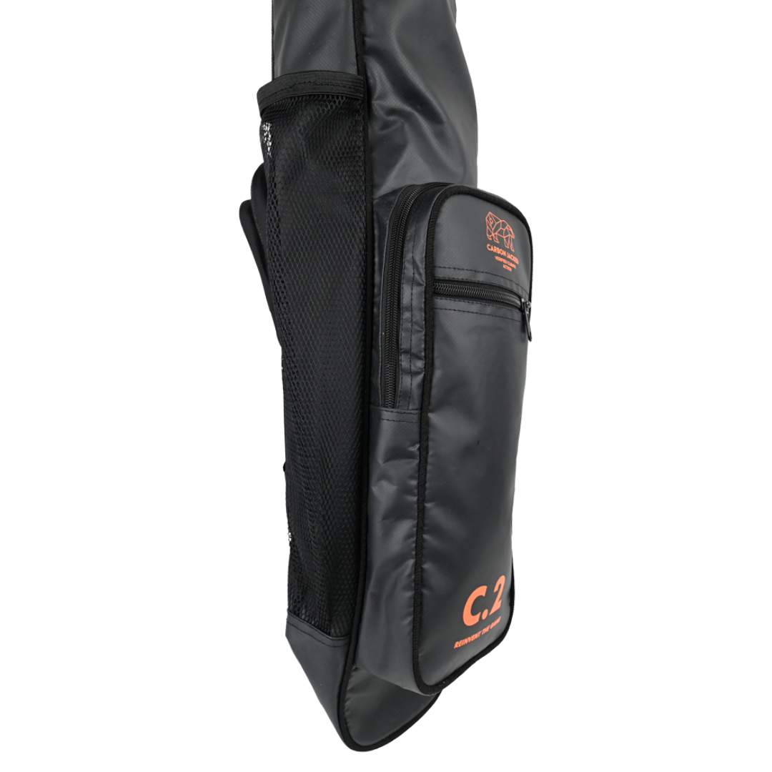 Young Ones | Young Ones C.2 Stick Bag | C.2 Stick Bag - Black/Teal | Total Hockey