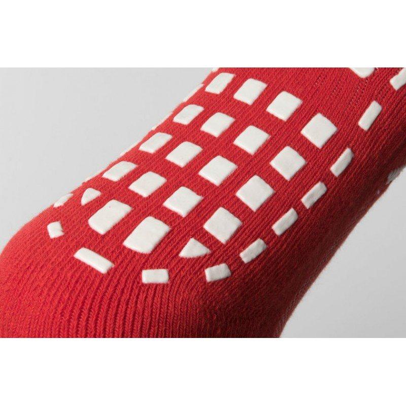 ATAK | ATAK Non-Slip Mid Leg Socks Red | Non-Slip Mid Leg Socks Red - EUR 36-38 | UK 3-5 | Total Hockey