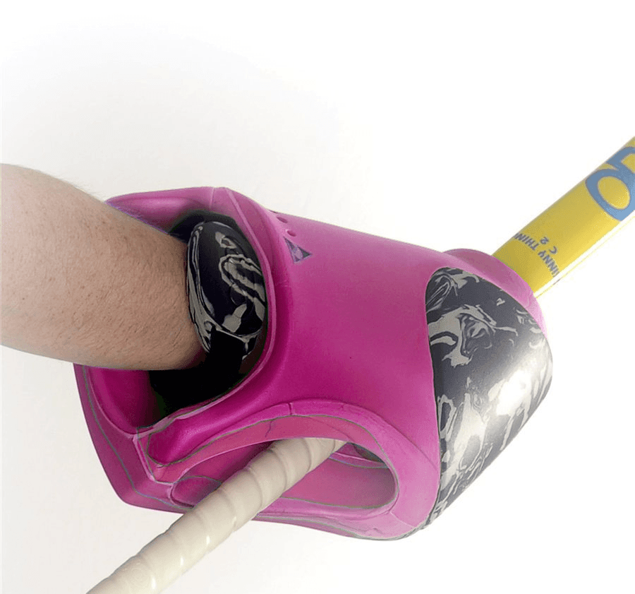 OBO | OBO HI REBOUND Hand Protector Right Pink | HI REBOUND Hand Protector Right Pink - Pink | Total Hockey