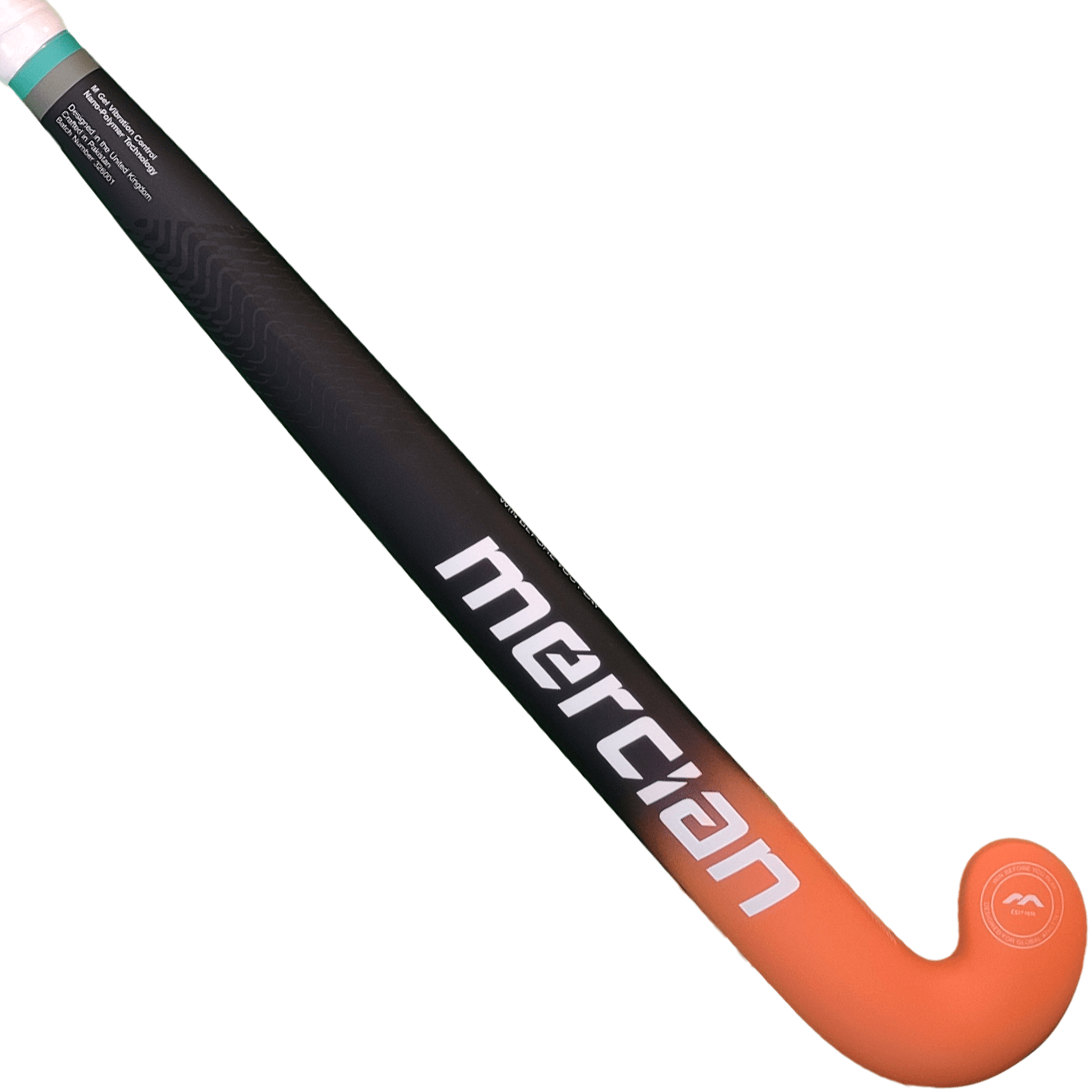 Mercian Hockey | Mercian Hockey Genesis CF15 Black/Orange Jr (2024) | Genesis CF15 Black/Orange Jr (2024) - 34" Light | Total Hockey