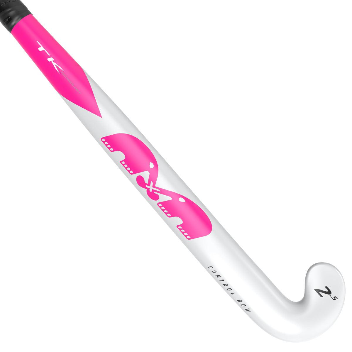 TK Hockey | TK Hockey 2.5 White/Pink (2023) | 2.5 White/Pink (2023) - 36.5" Light | Total Hockey