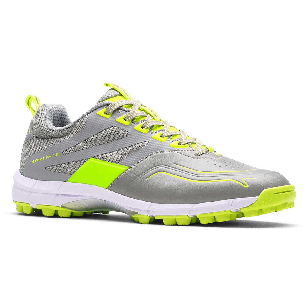 Grays | Grays Stealth 1.0 Gray/Flo Yellow Jr (2024) | Stealth 1.0 Gray/Flo Yellow Jr (2024) - EUR 35 | UK 2 | Total Hockey