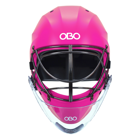 ABS Helmet Pink with Throat Guard