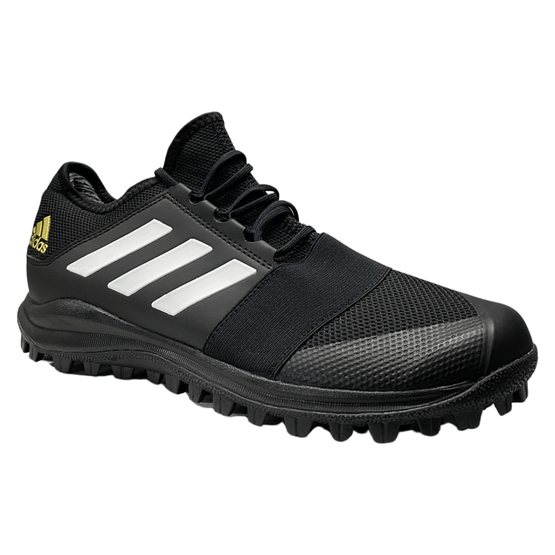 Adidas Hockey | Adidas Hockey DIVOT Black (2023) | DIVOT Black (2023) - EUR 36.66 | UK 4 | Total Hockey
