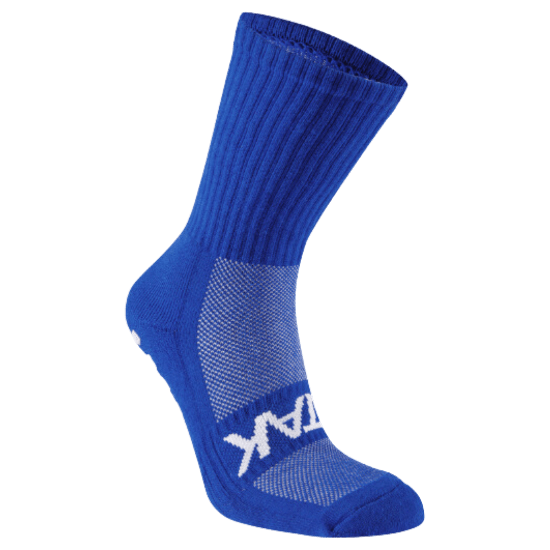 ATAK | ATAK Non-Slip Mid-Leg Socks Royal Blue | Non-Slip Mid-Leg Socks Royal Blue - EUR 36-38 | UK 3-5 | Total Hockey
