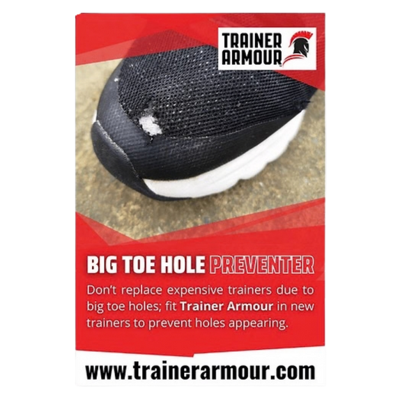 Big Toe Hole Preventer Patches