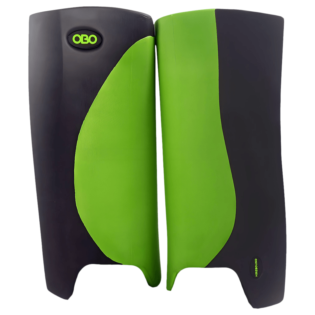 OBO | OBO HI REBOUND Leggards Black Wing/Green | HI REBOUND Leggards Black Wing/Green - Black Wing/Green / Medium | Total Hockey