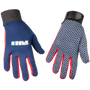 Byte | Byte Skinfit Navy Gloves PAIR | Skinfit Navy Gloves PAIR - Navy/Red / 3XSmall | Total Hockey
