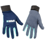 Byte | Byte Skinfit Navy Gloves PAIR | Skinfit Navy Gloves PAIR - Navy/Teal / 3XSmall | Total Hockey