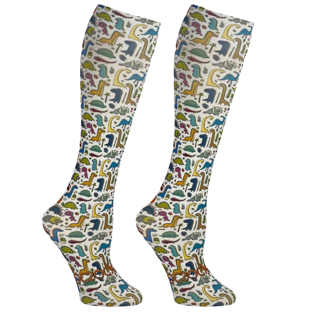 Dinosaurs Performance Liner Sport Socks