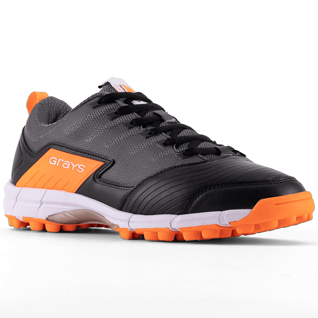 Grays | Grays Flash 3.0 Junior Black/Orange (2023) | Flash 3.0 Junior Black/Orange (2023) - EUR 35 | UK 2 | Total Hockey