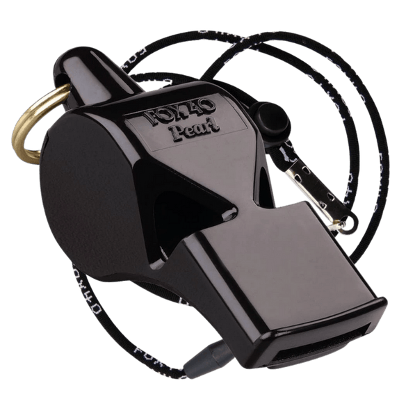 Fox 40 Whistles | Fox 40 Whistles Fox40 PEARL Whistle | Fox40 PEARL Whistle - Black | Total Hockey