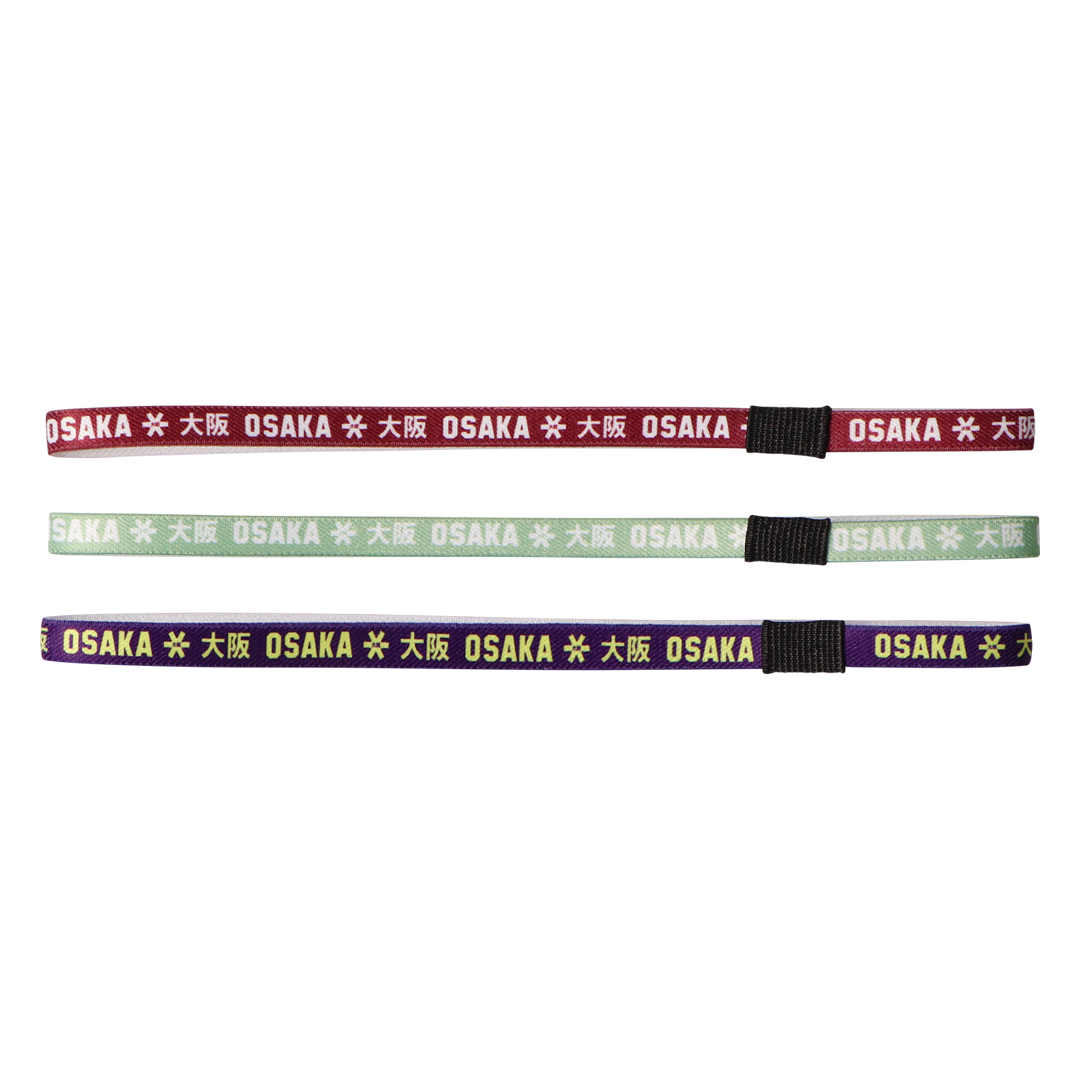 OSAKA Hockey | OSAKA Hockey Elastic Hairband Pack - Non Slip | Elastic Hairband Pack - Non Slip - Yin | Total Hockey
