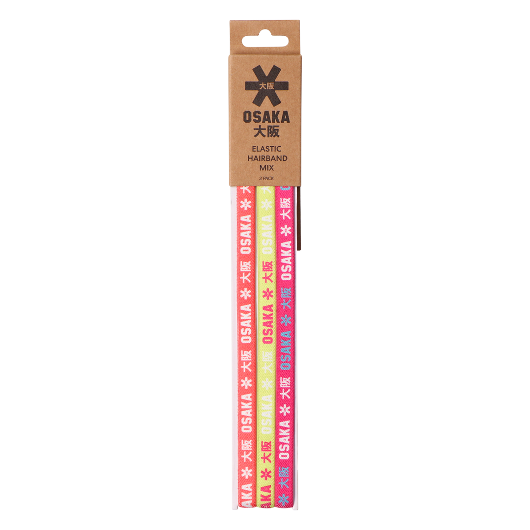 OSAKA Hockey | OSAKA Hockey Elastic Hairband Pack - Non Slip | Elastic Hairband Pack - Non Slip - Yin | Total Hockey