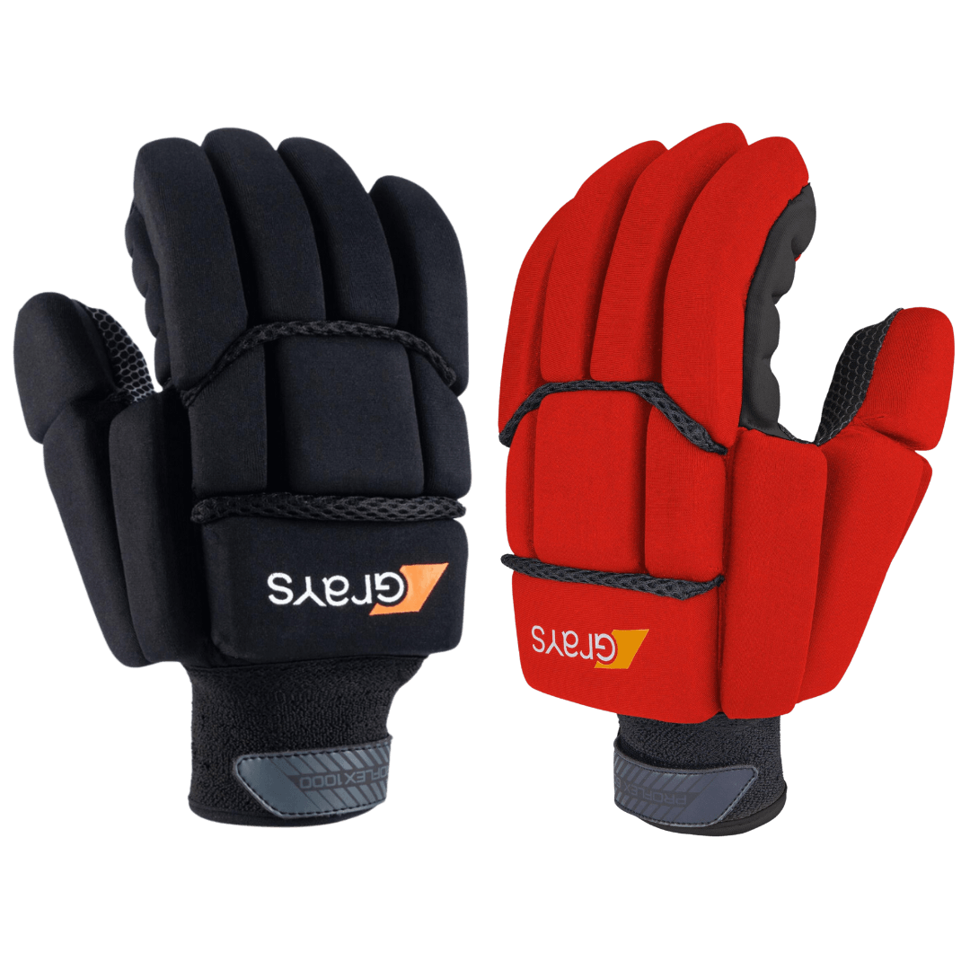 Grays | Grays Prof lex 1000 Glove Right Hand | Prof lex 1000 Glove Right Hand - Black / XSmall | Total Hockey