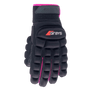 Grays | Grays International PRO Glove Left Hand | International PRO Glove Left Hand - Black/Pink / 2XSmall | Total Hockey